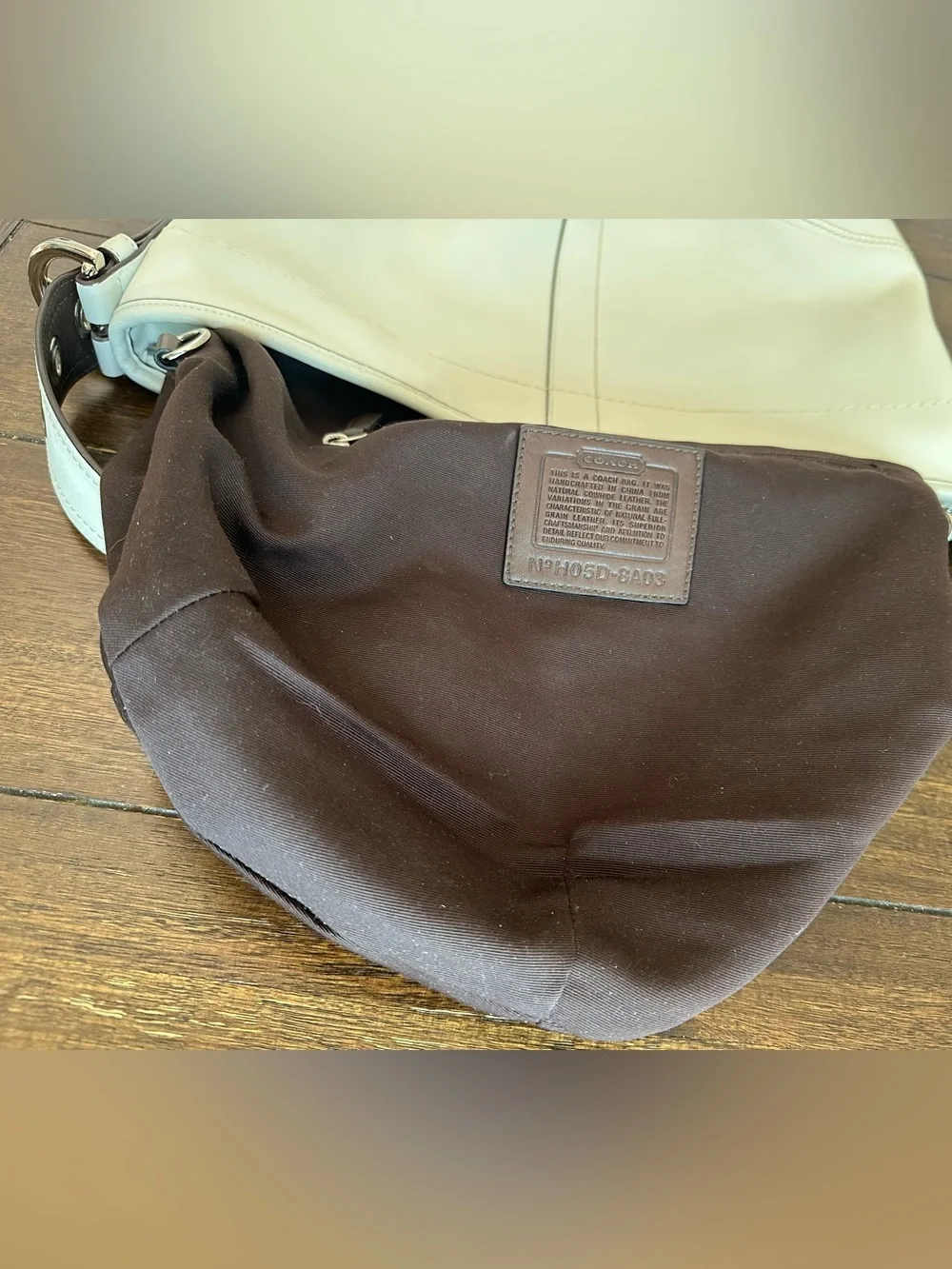 Vintage Coach y2K Soho Crescent hobo shoulder bag A803
